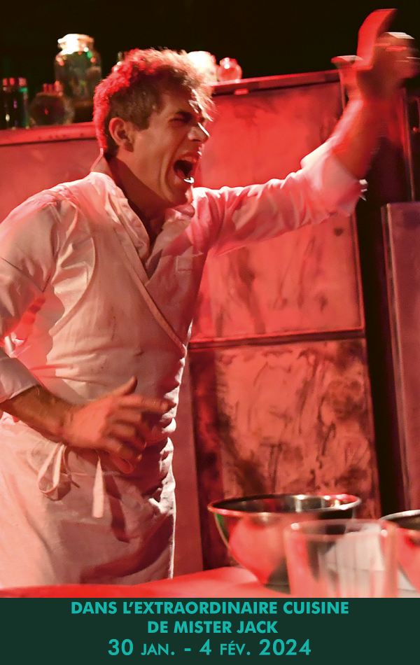 Dans l'extraordinaire cuisine de Mister Jack