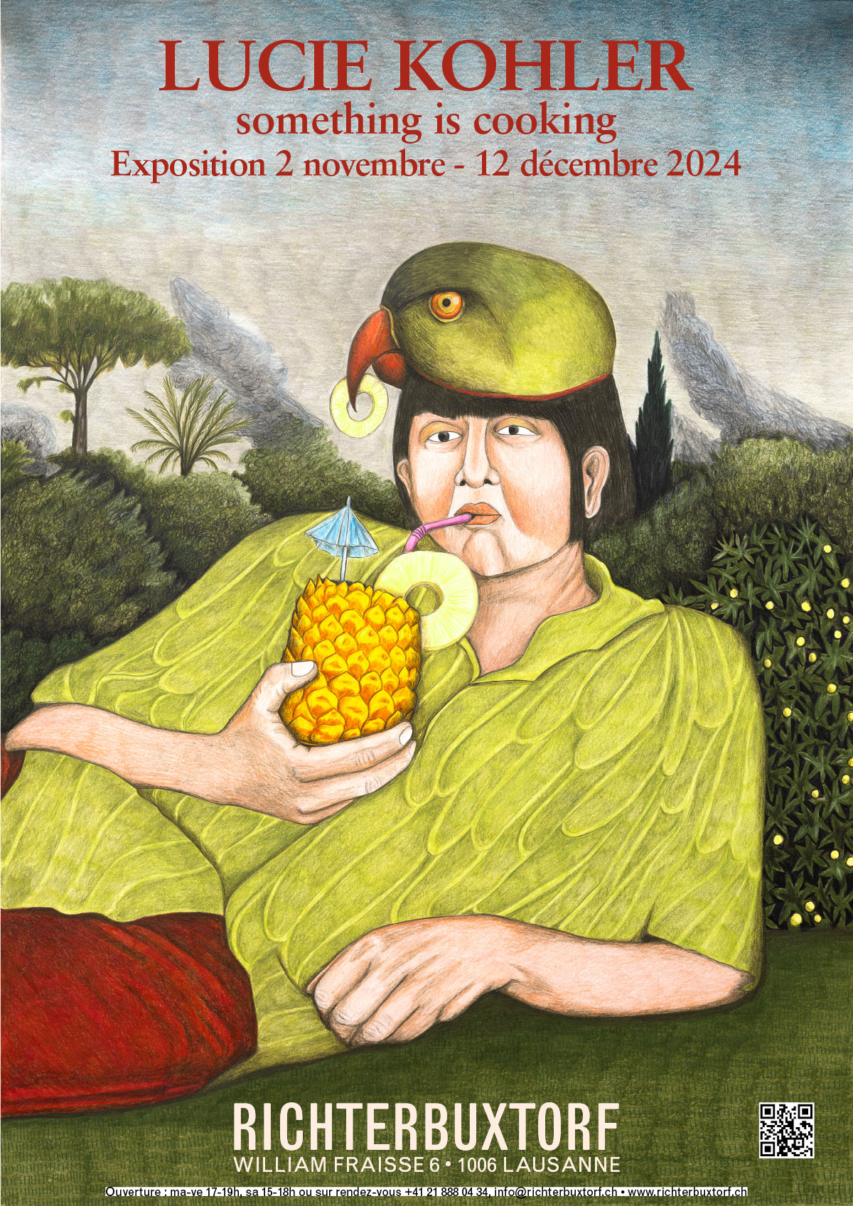 Vernissage de l'exposition "something is cooking"
