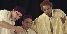 Nasreddine, le fou, le sage en trio