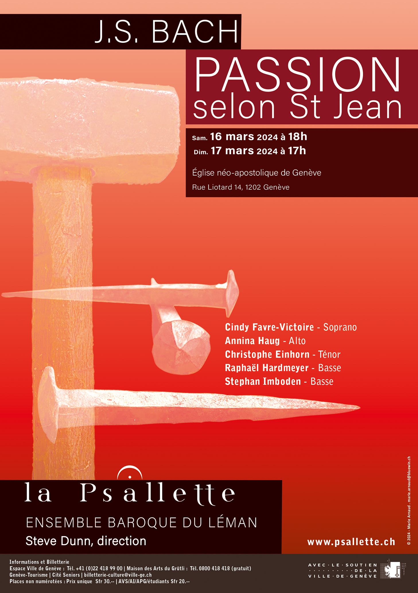 La Passion selon St-Jean, Bach