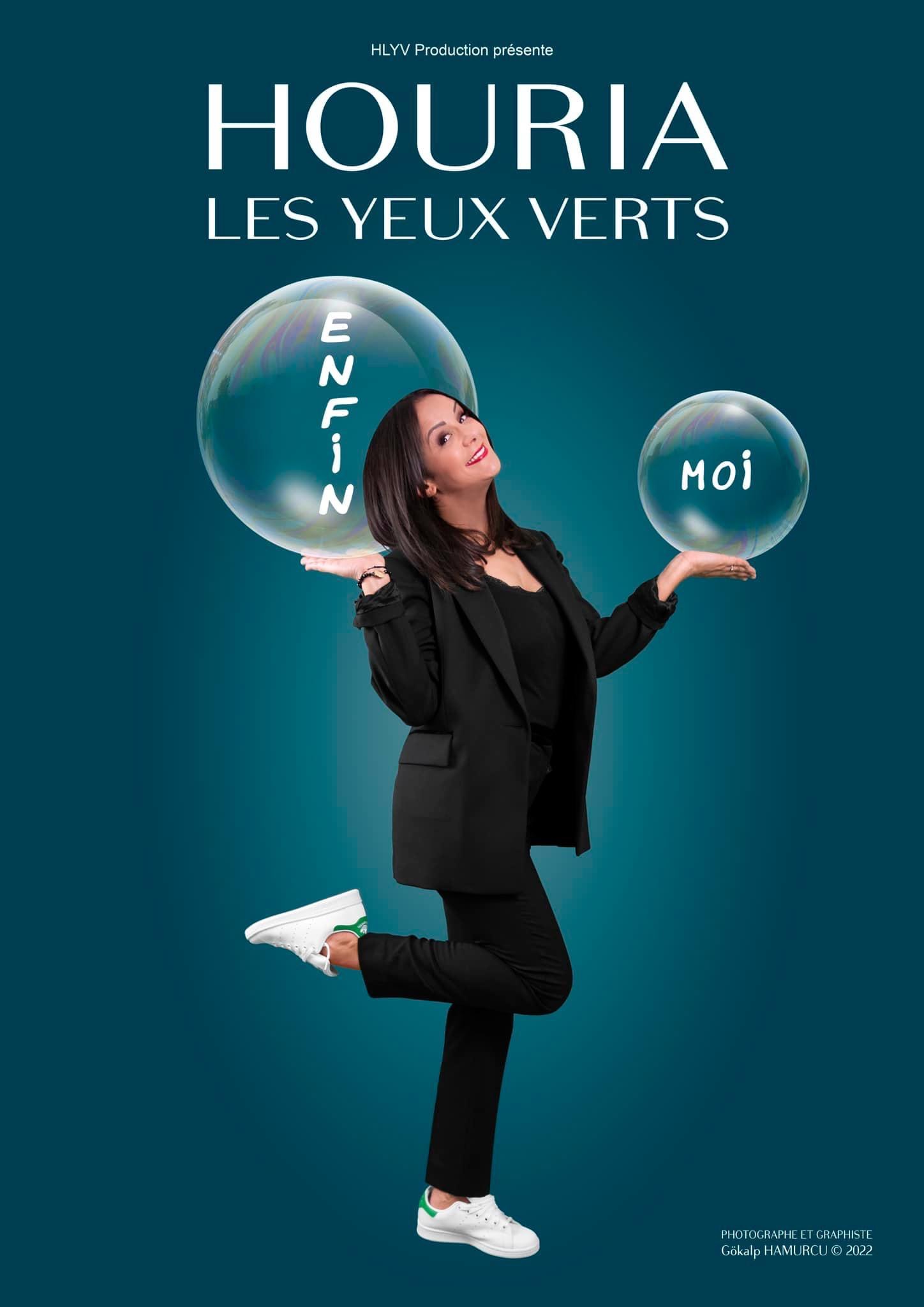 Houria les yeux verts