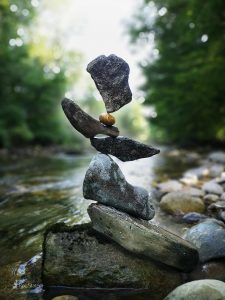 Sculptures en équilibre
