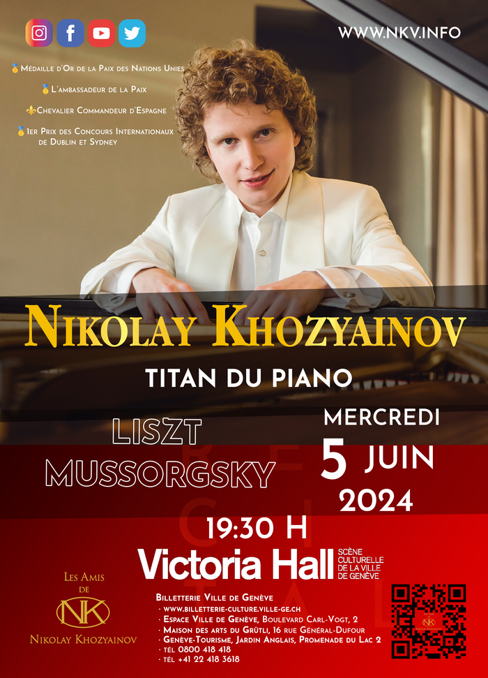 Nikolay Khozyainov. Titan du piano
