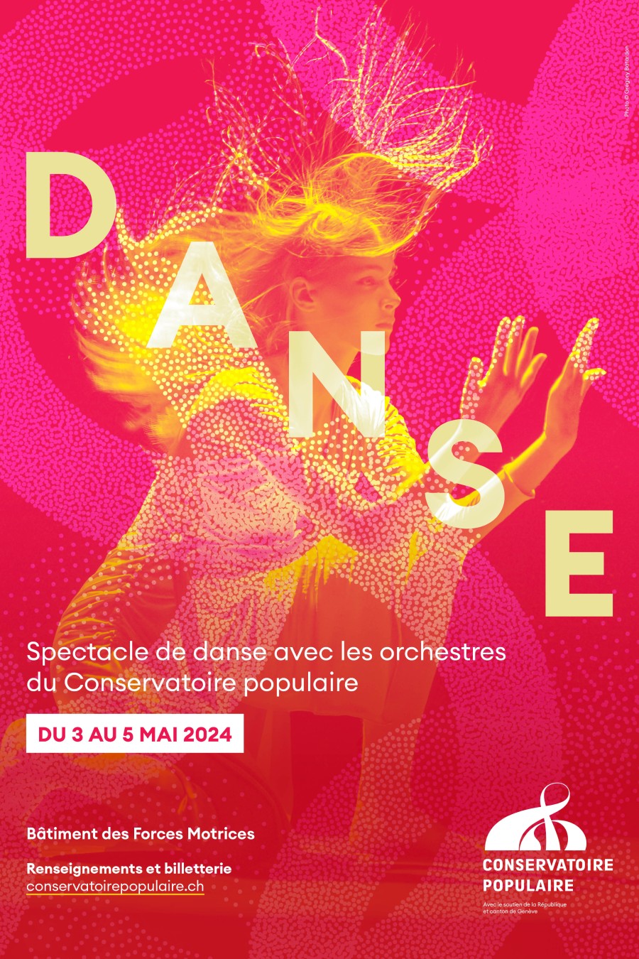 Spectacle de danse avec les orchestres du Conservatoire populaire