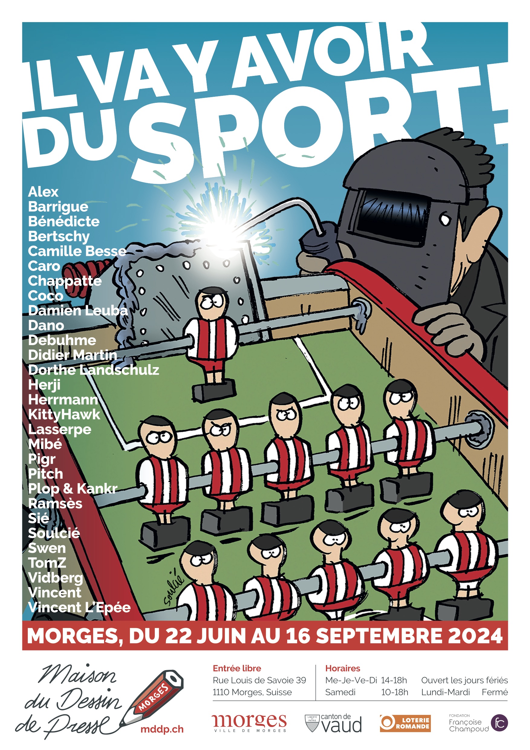Vernissage - Il va y avoir du sport!