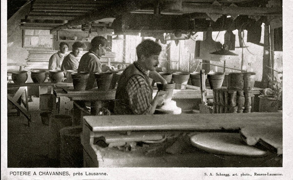 Un bassin argileux, poteries et céramiques dans l’Ouest lausannois