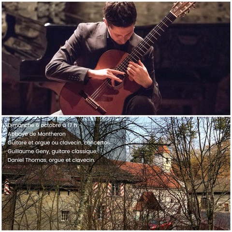 Guitare et orgue ou clavecin, concertos