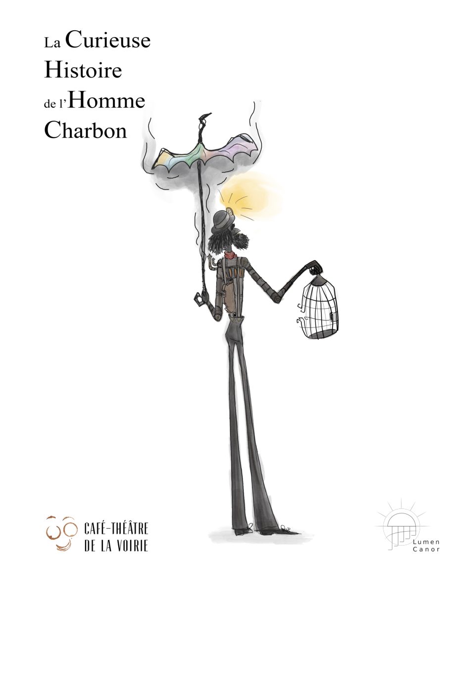 La curieuse histoire de l'homme charbon