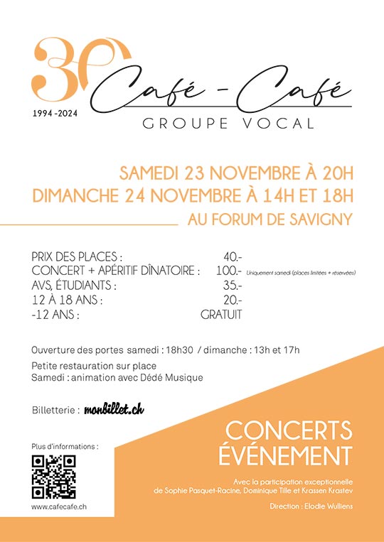 30 ans de Café-Café