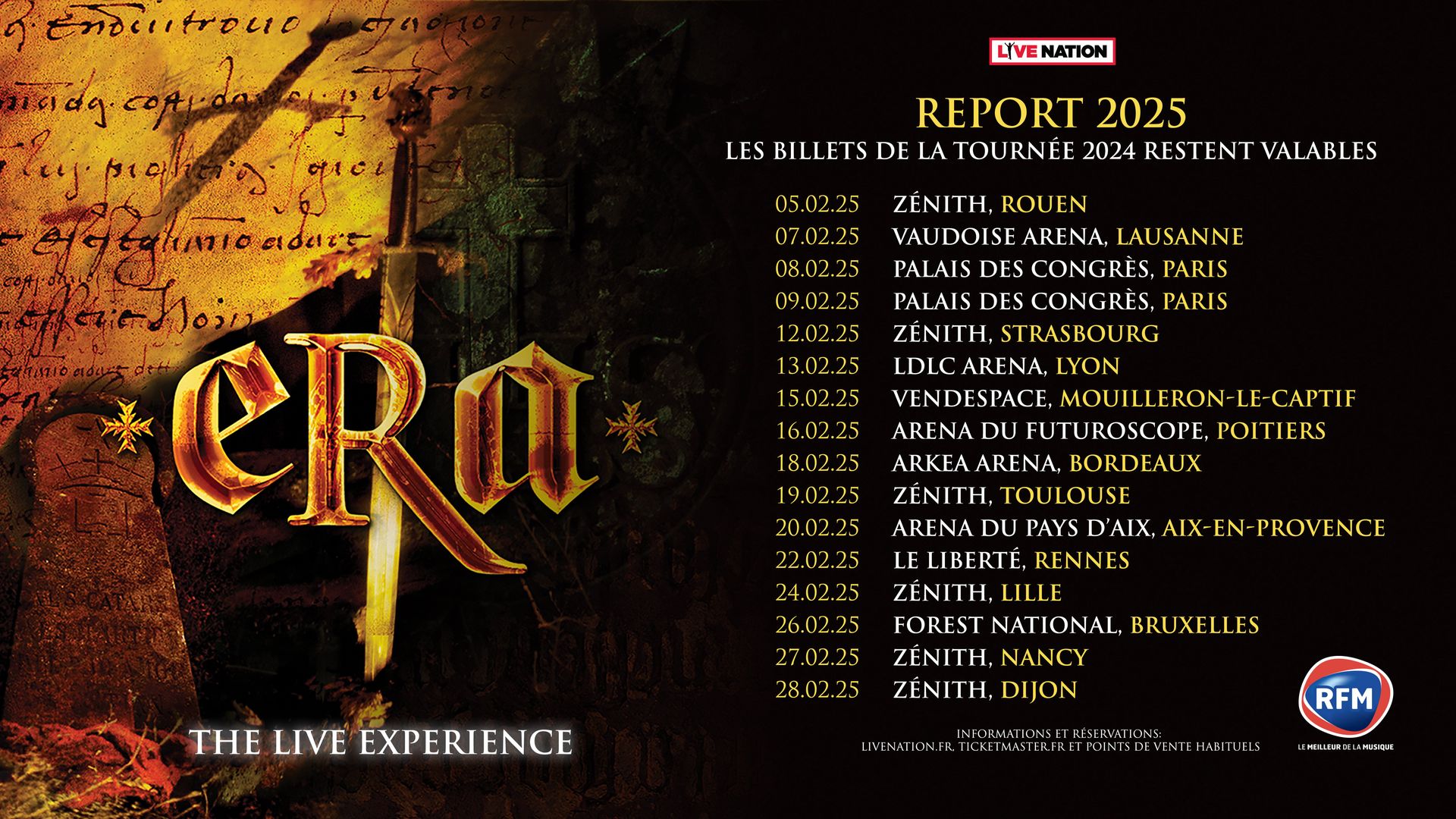 ERA – The Live Experience