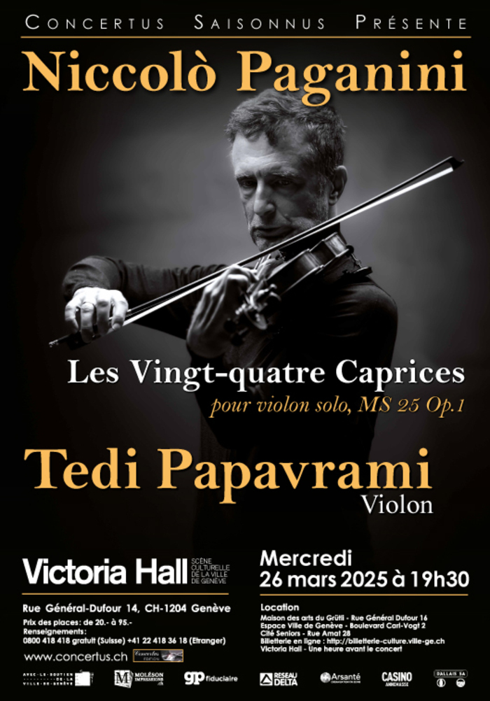 Vingt-quatre caprices de Paganini
