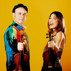 Aleksey Igudesman, Claire Wells et Ekaterina Shelehova