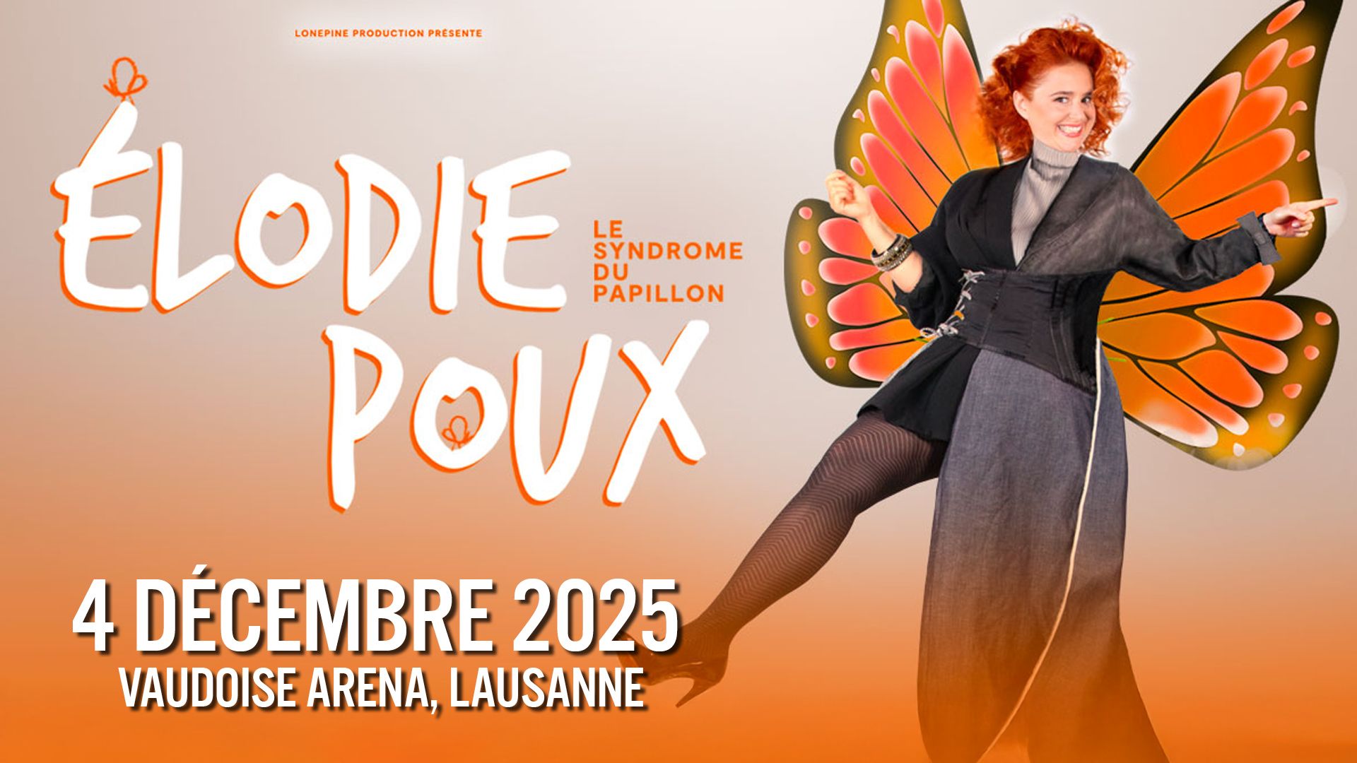 Élodie Poux - Le syndome du papillon
