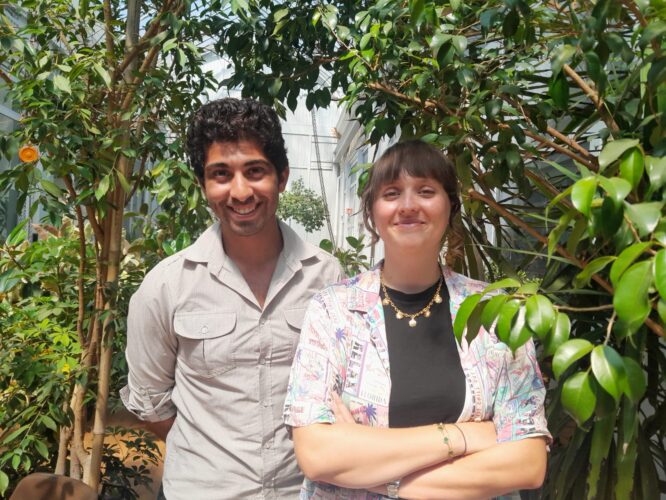 Ylan et Katherine, que l’on a rencontrés lors d’une répétition à Genève