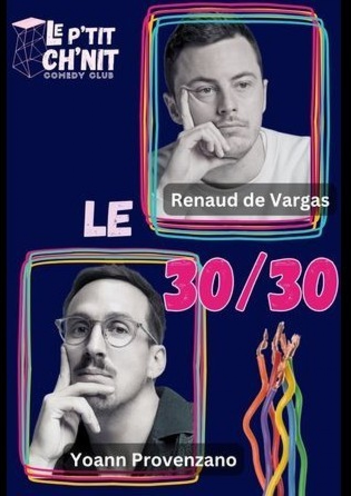 Yoann Provenzano et Renaud de Vargas