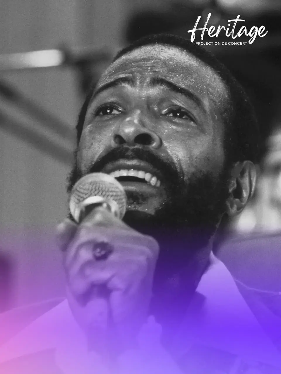 Projection de concert Heritage - Marvin Gaye