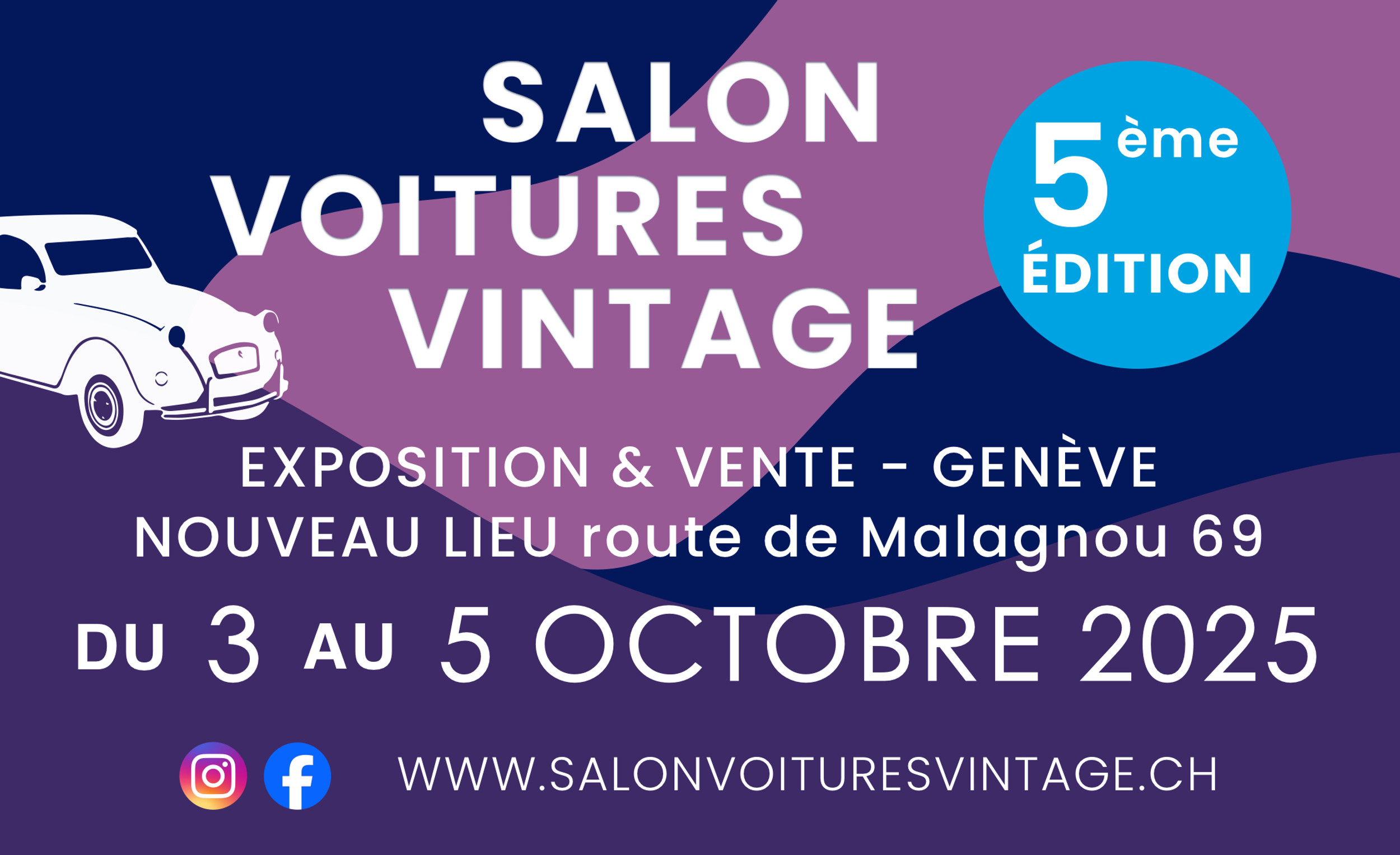 Salon des voitures vintage