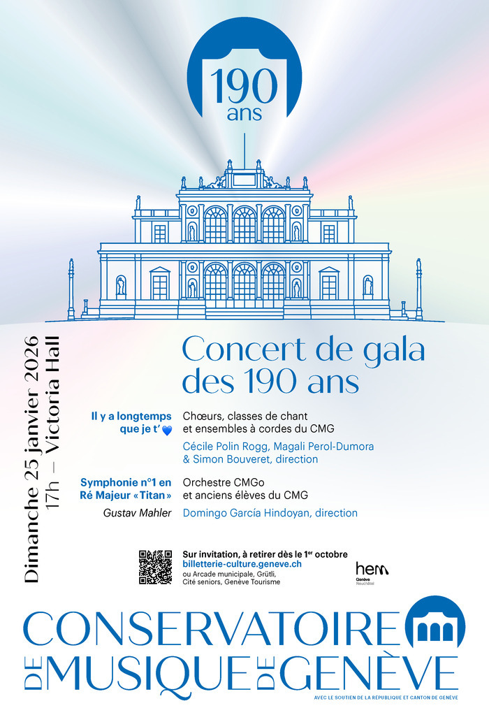 Concert de gala des 190 ans du Concervatoire de Musique de Genève
