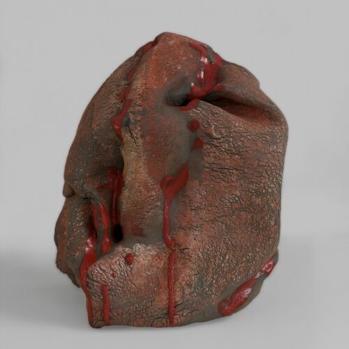 Irene-Venetsanou,-Wisper-of-Joy,-2024,-grès,-20-x-20-x-15cm