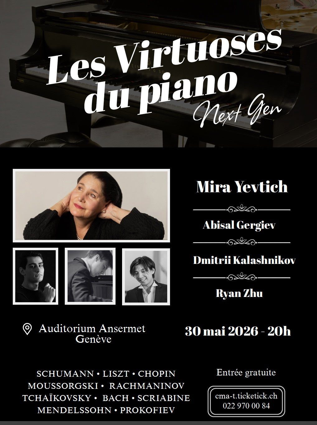 Les Virtuoses du piano - Next-Gen