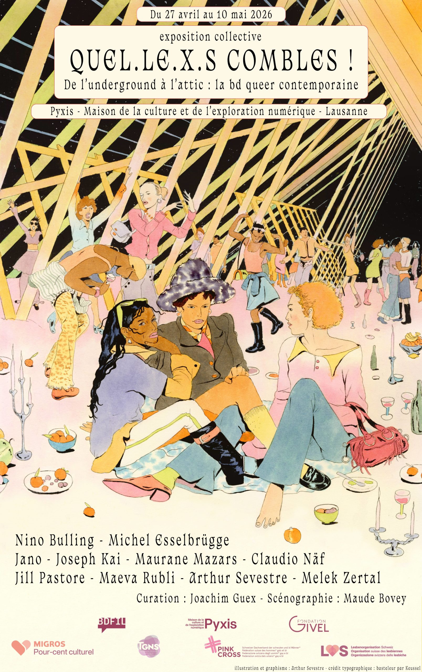 Quel.le.x.s Combles ! De l’underground à l’attic : la bd queer contemporaine