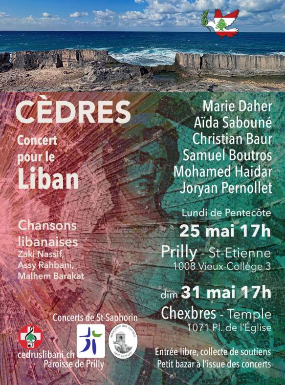 Cèdres - Concert pour le Liban