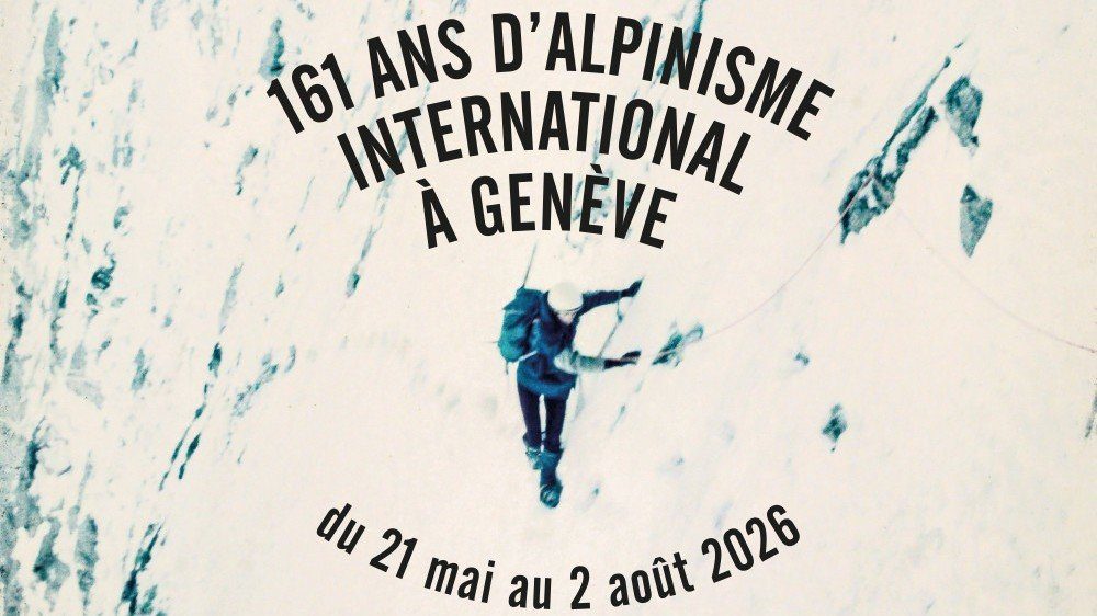 Vernissage de l'expo "161 ans d'alpinisme international à Genève"