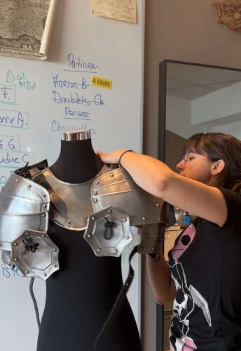 Alice Concordel à son atelier Reyn'Art à Etoy