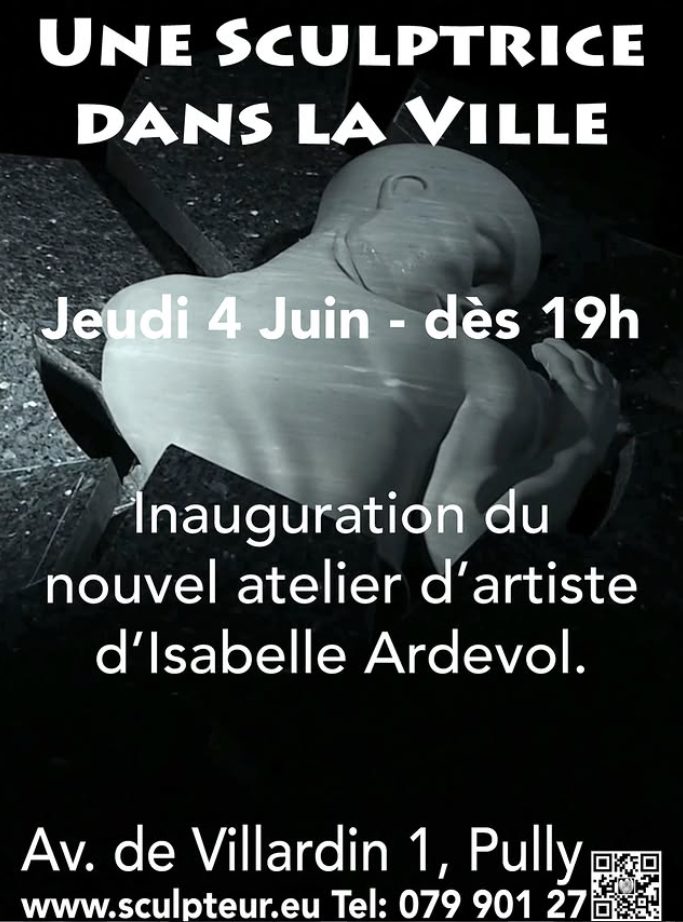 Une sculptrice dans la ville