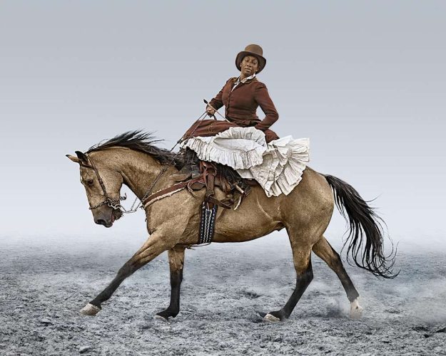 Ayana V. Jackson To be Black And Female in the Spanish South West, in the Style of Selika LazevskiSelika Lazevski, 2023