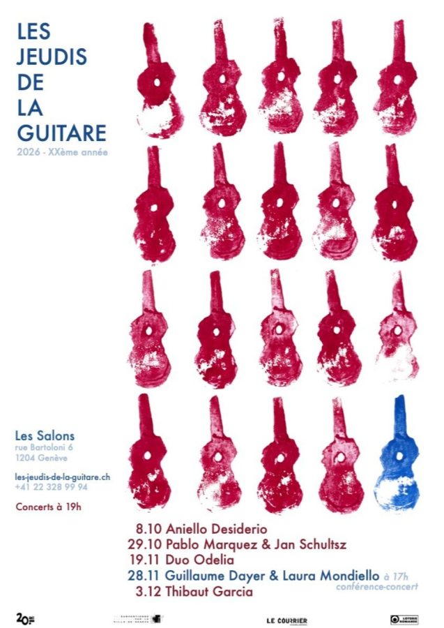 Les Jeudis de la Guitare –  Pablo Márquez & María Cristina Kiehr