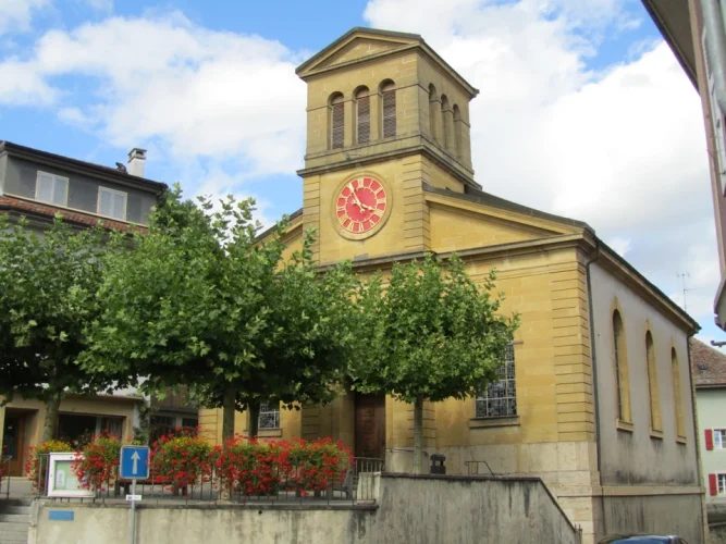 Temple de la sarraz Anne-Marie Martin-Zürcher